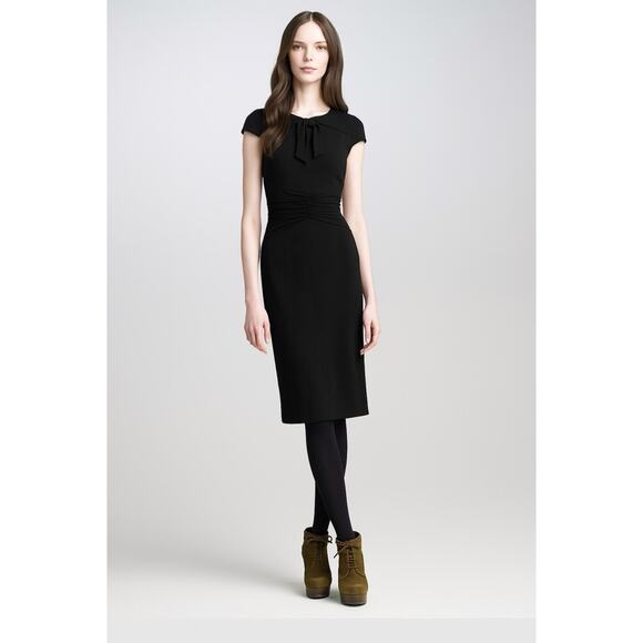 Burberry Prorsum Runway Black Dress Size 40 / 6 - Picture 1 of 8